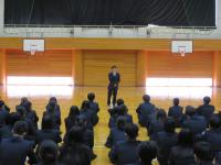 生徒会長の挨拶